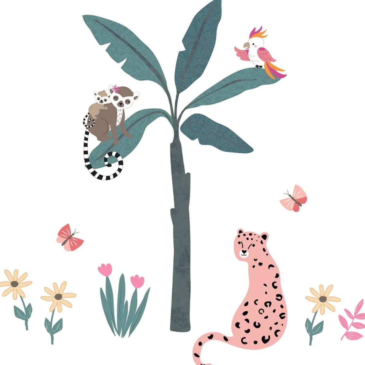 Enchanted Safari Wall Decals