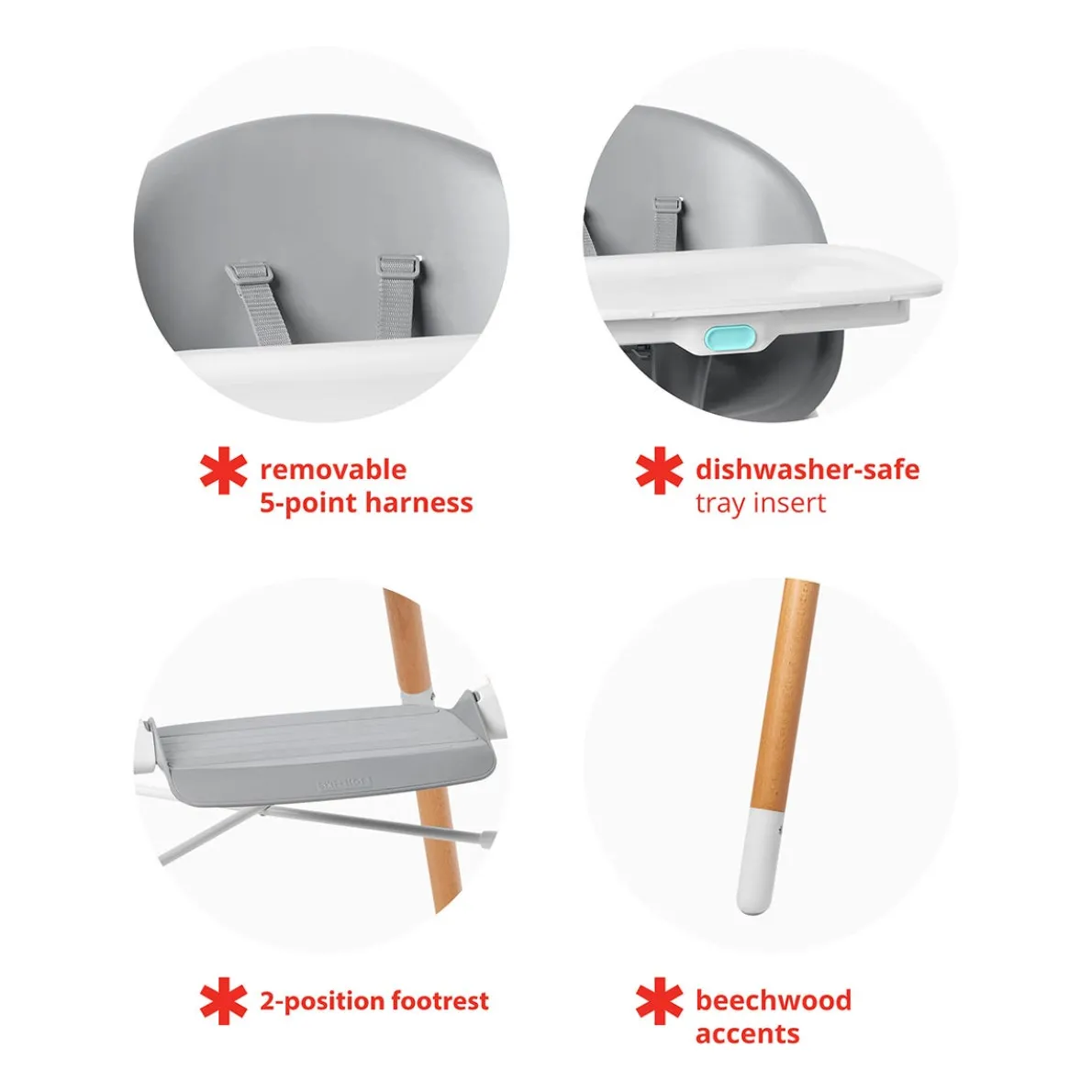 EON 4-in-1 Multi-Stage High Chair