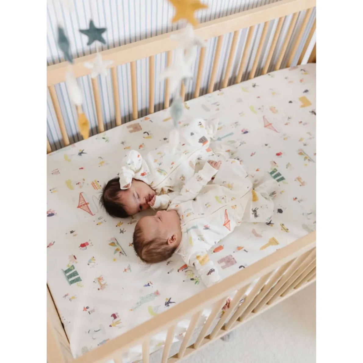 Explore the World Crib Sheet