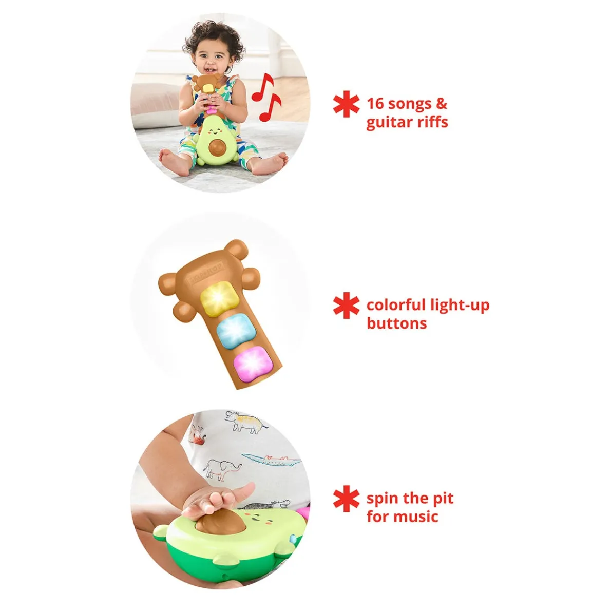 Farmstand Rock A Mole Guitar