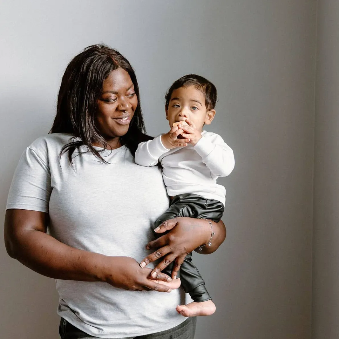 Faux Leather Harem (Toddler)