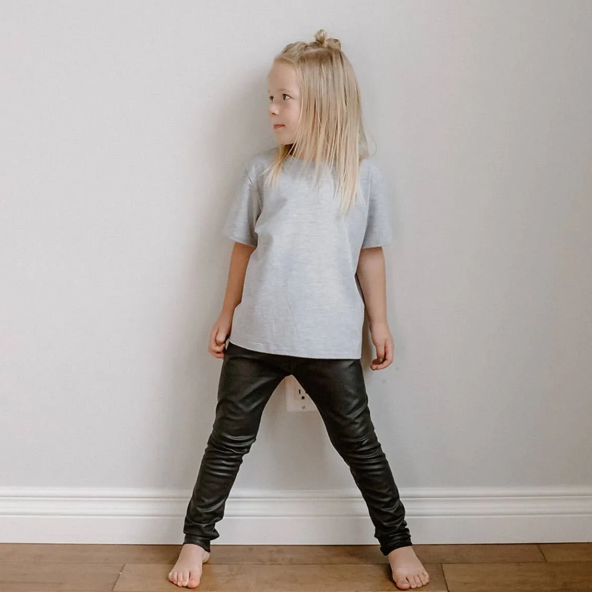 Faux Leather Legging (Toddler)