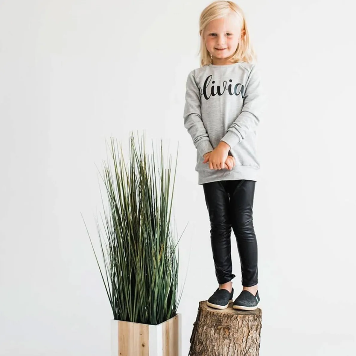 Faux Leather Legging (Toddler)