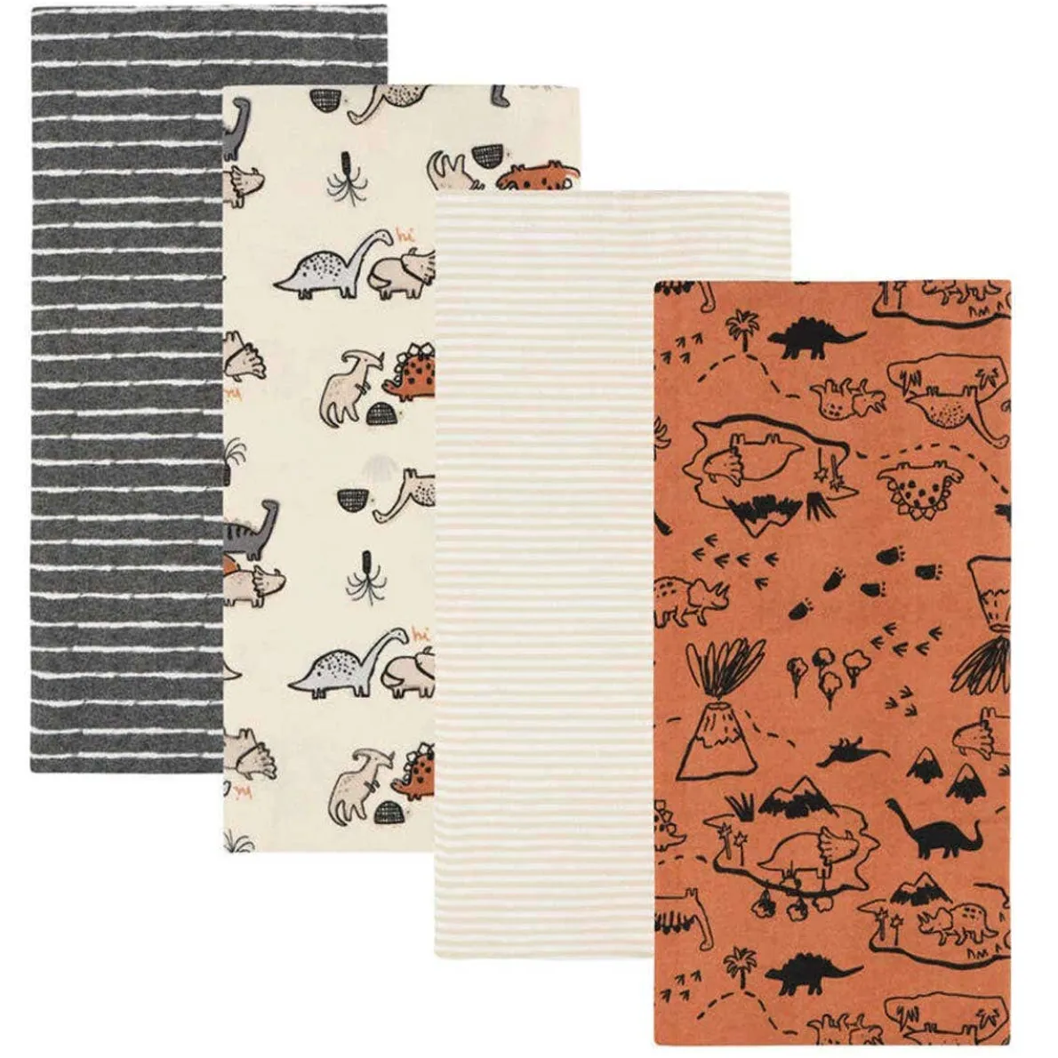 Flannel Receiving Blanket (4 Pack)