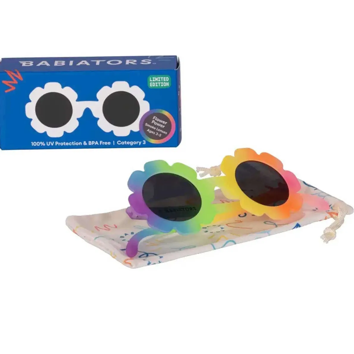 Flower Sunglasses (Limited Edition) - Rainbow Collection
