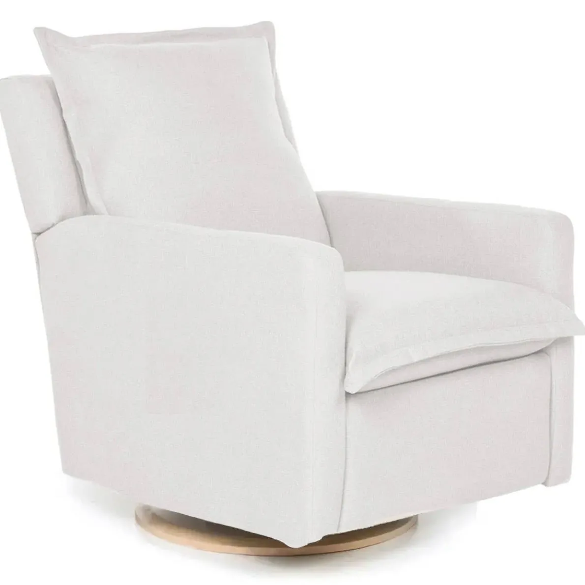 Flynn Recliner Swivel Glider with Wood Base (Grade A)