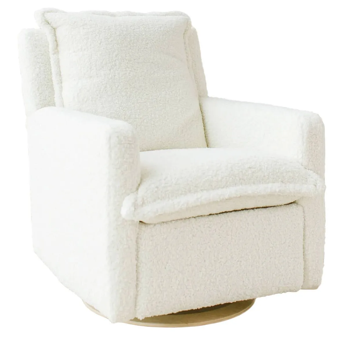 Flynn Recliner Swivel Glider with Wood Base (Grade D)