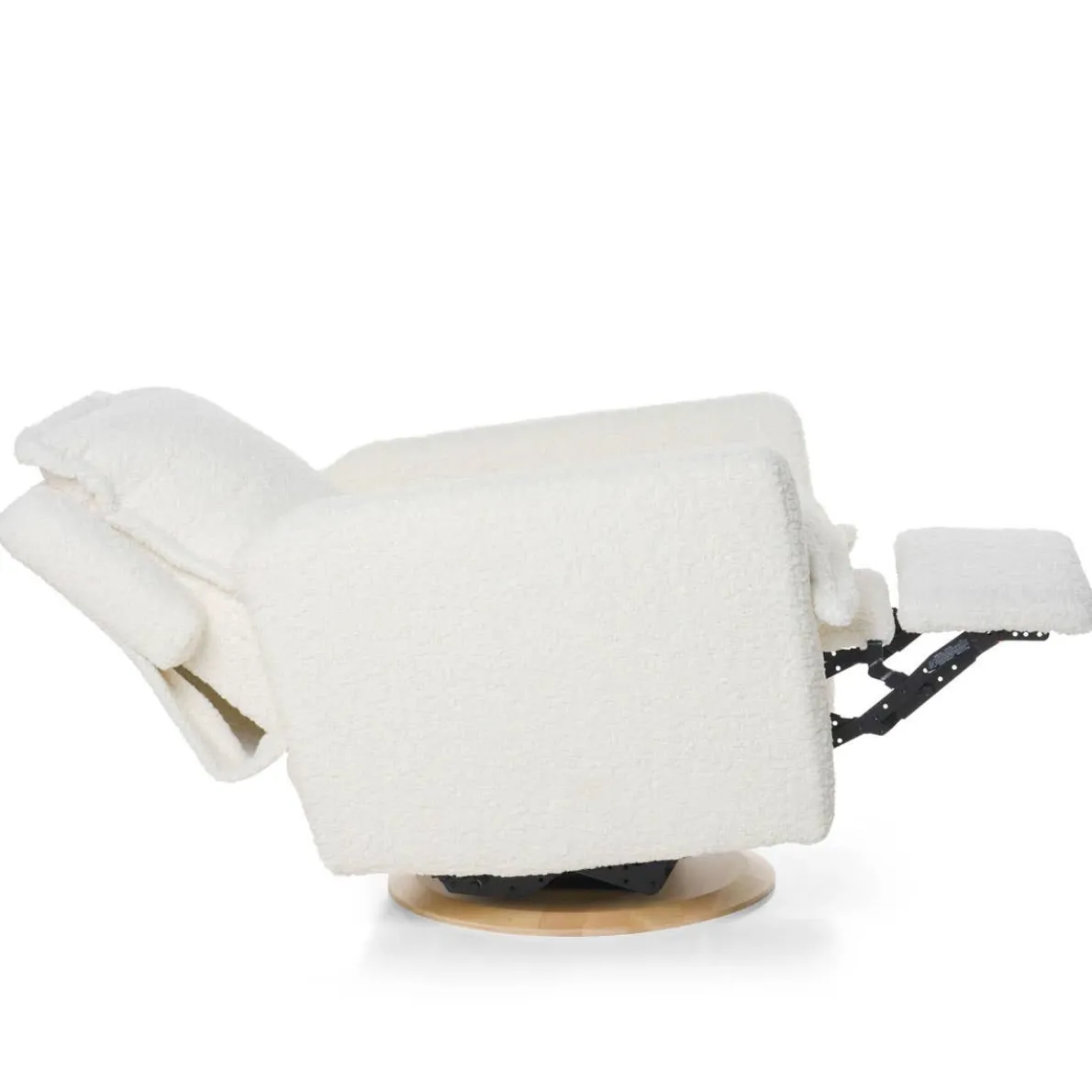 Flynn Recliner Swivel Glider with Wood Base