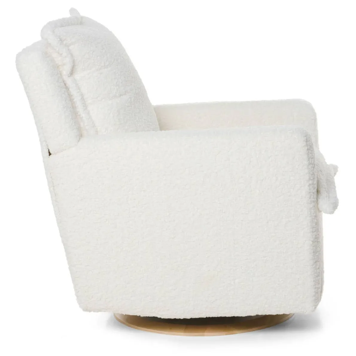 Flynn Recliner Swivel Glider with Wood Base