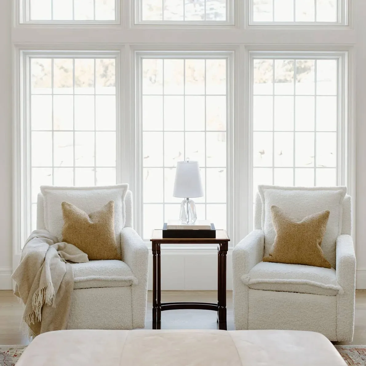 Flynn Recliner Swivel Glider with Wood Base