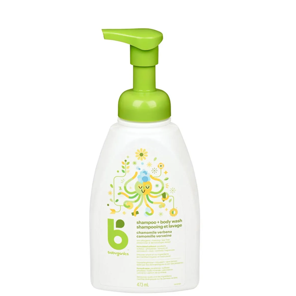 Foam Shampoo & Body Wash Fragrance Free (16 oz)