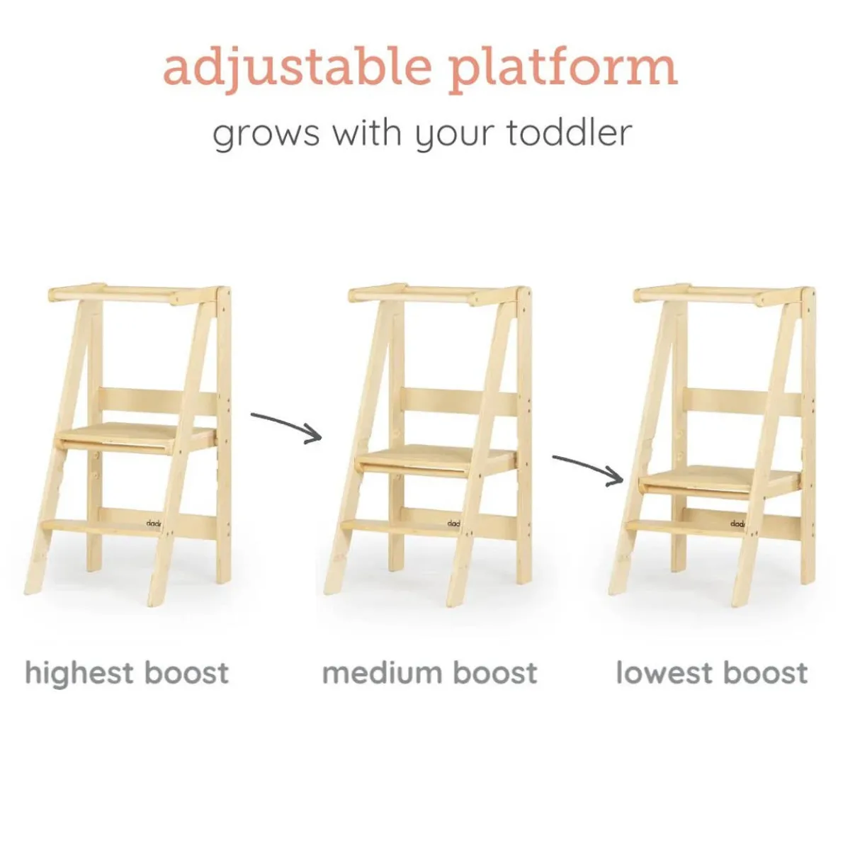 Folding Toddler Tower