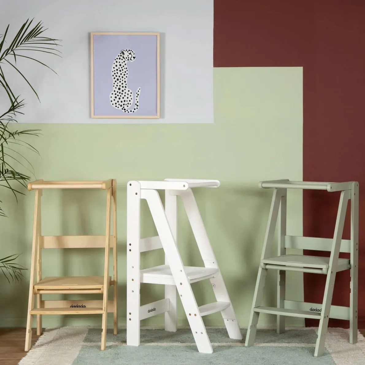 Folding Toddler Tower