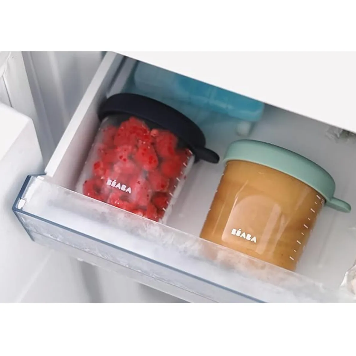 Glass Food Jars (8 oz, 6 Pack)