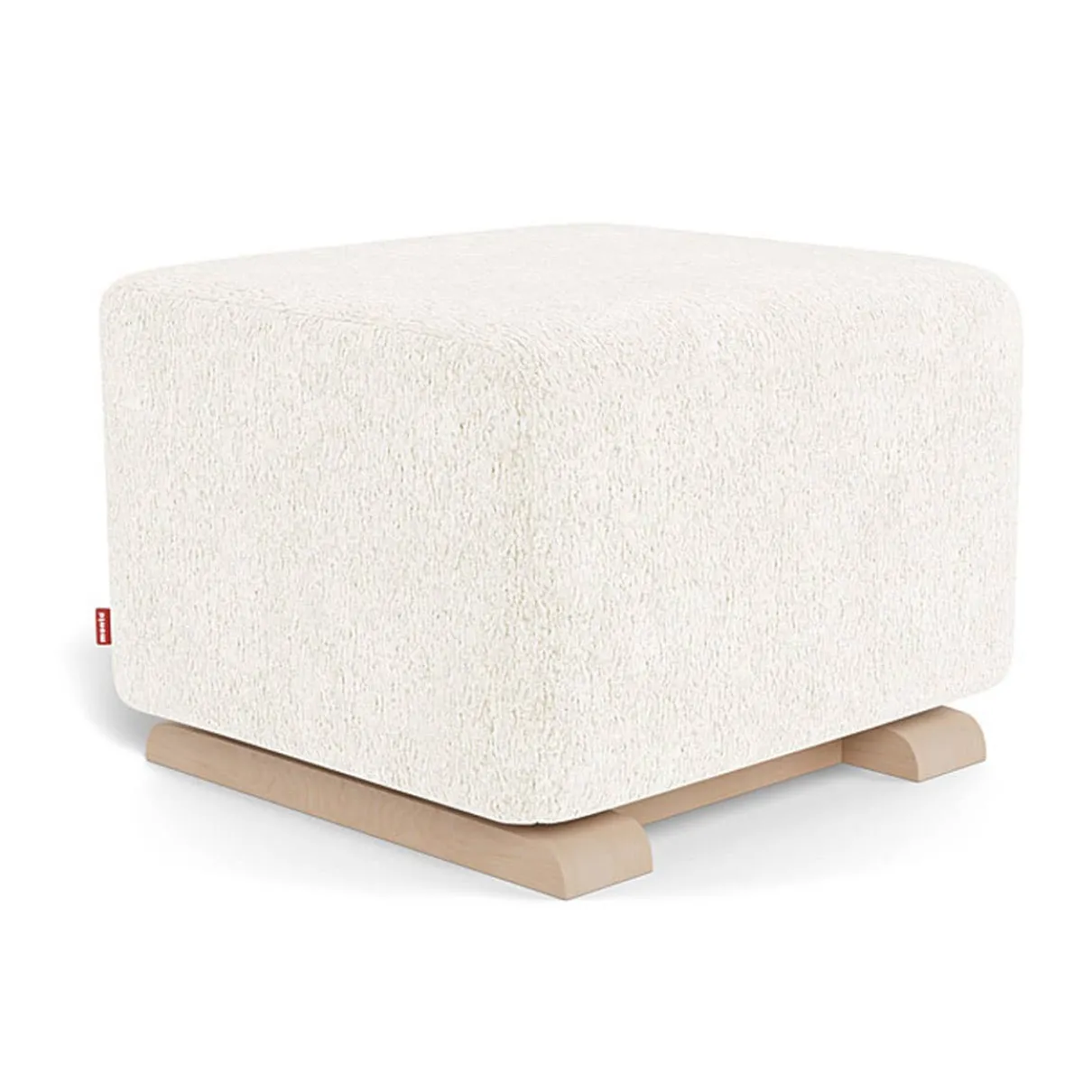 Gliding Ottoman - Faux Sheepskin
