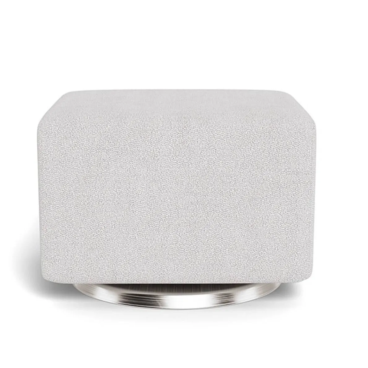 Gliding Ottoman - Fabric with Swivel Base