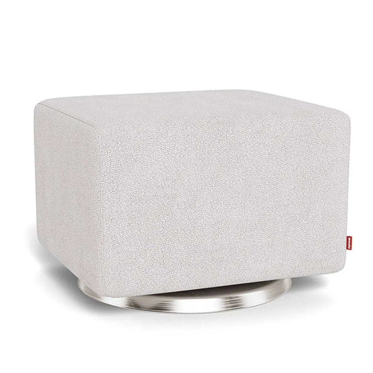 Gliding Ottoman - Fabric with Swivel Base