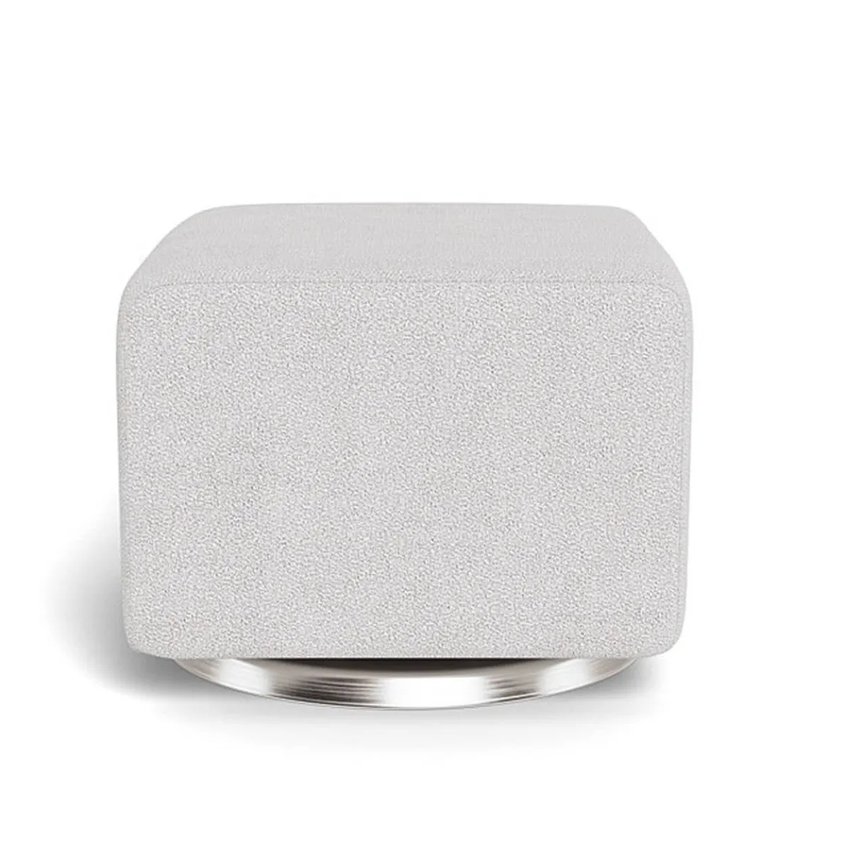 Gliding Ottoman - Fabric with Swivel Base