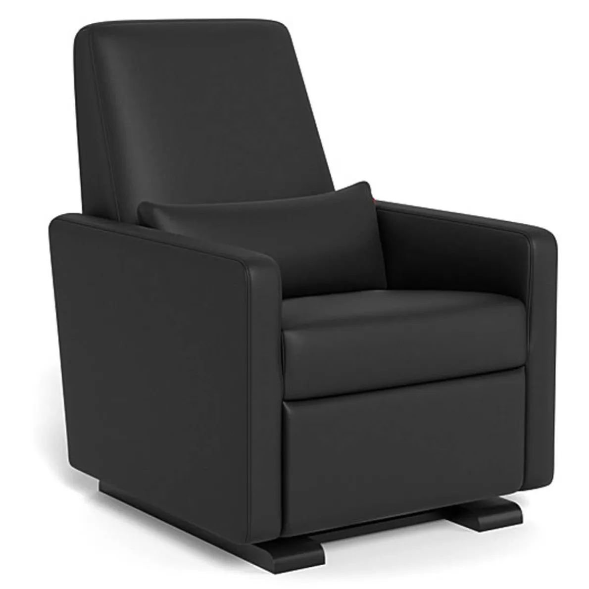 Grano Glider Recliner - Enviroleather with Espresso Base