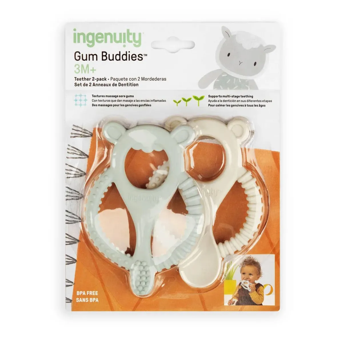 Gum Buddies Teether (2 Pack)