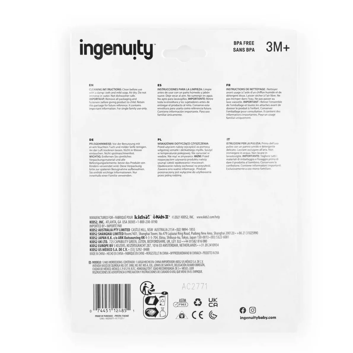 Gum Buddies Teether (2 Pack)