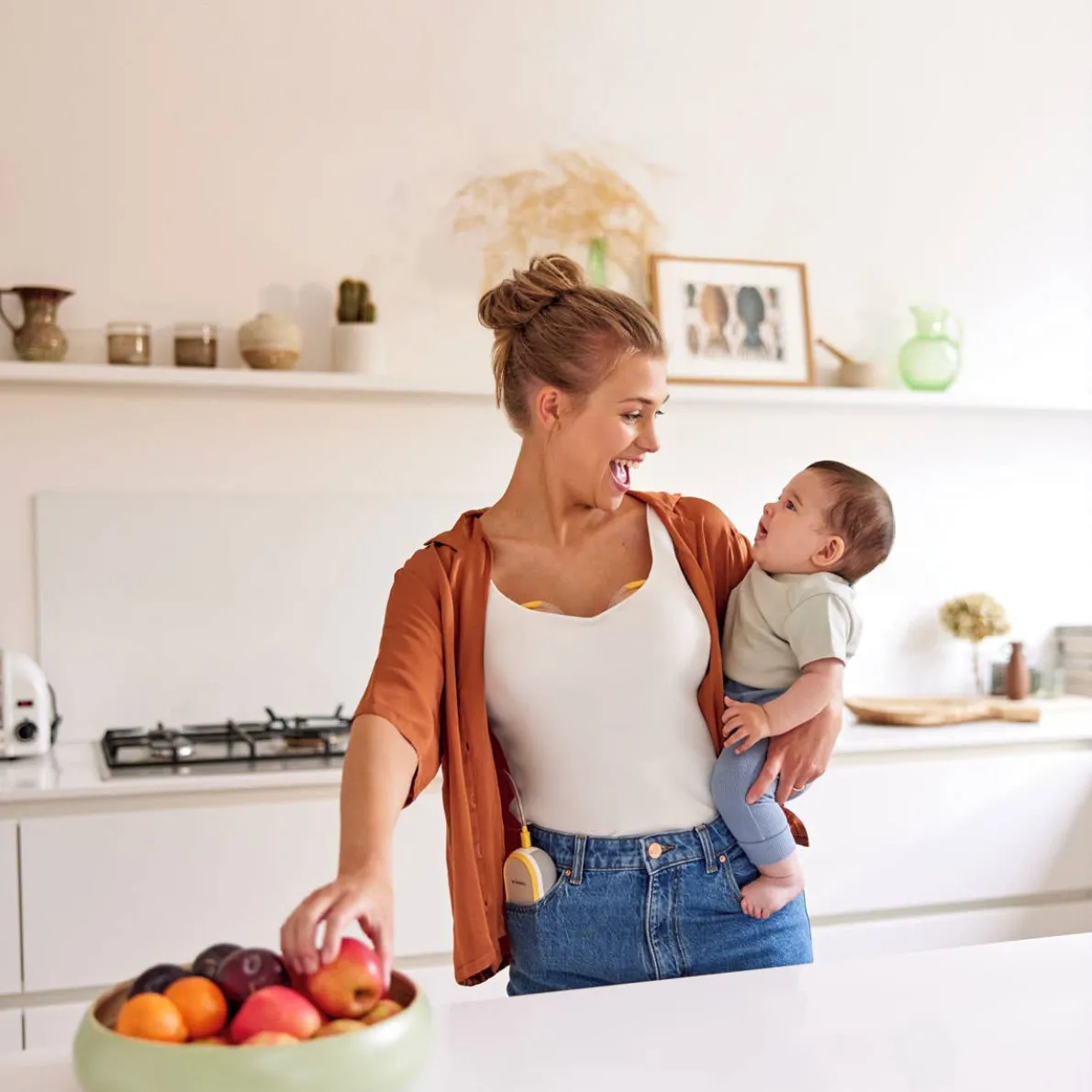 Hands-Free Collection Cups
