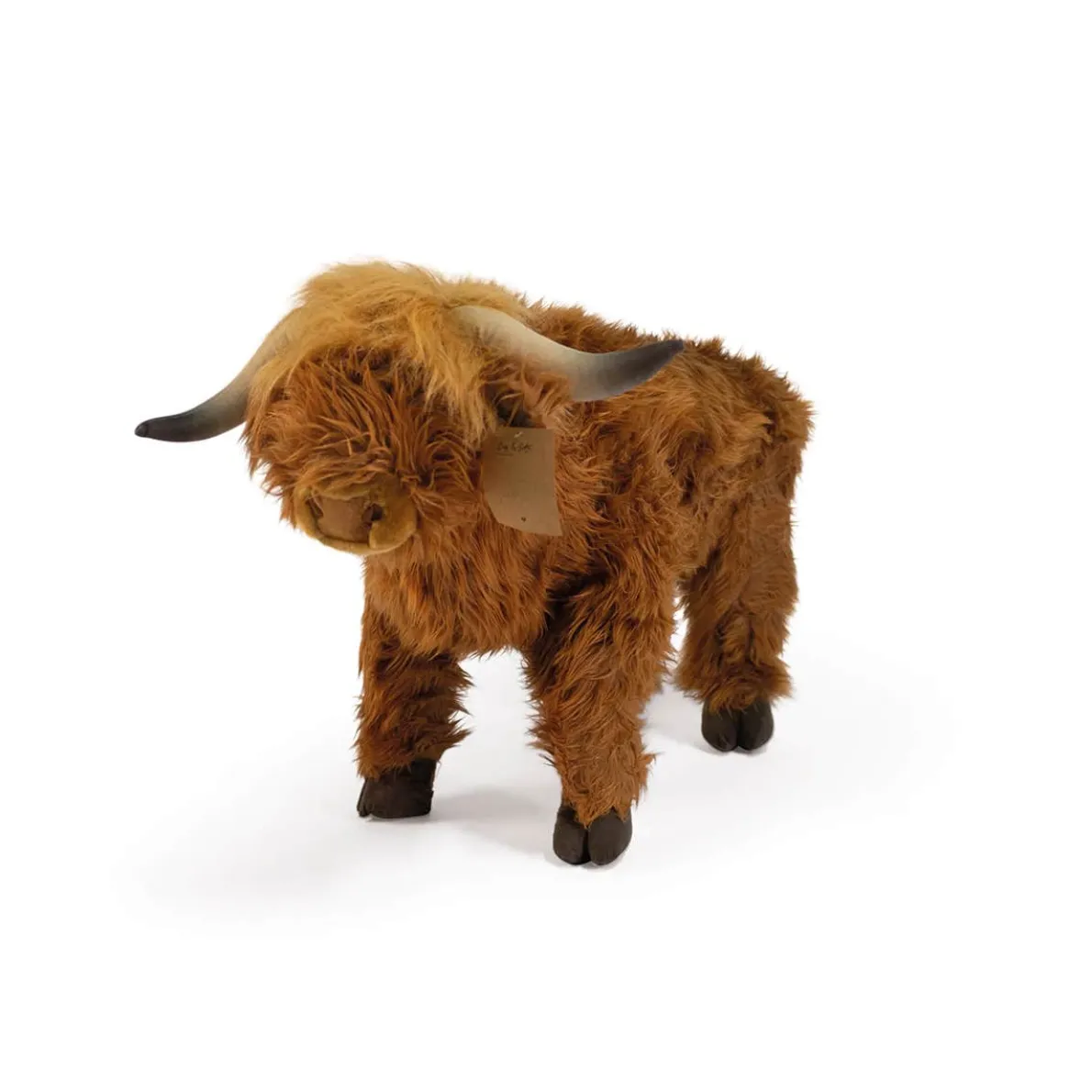 Highland Cow Realistic Plush