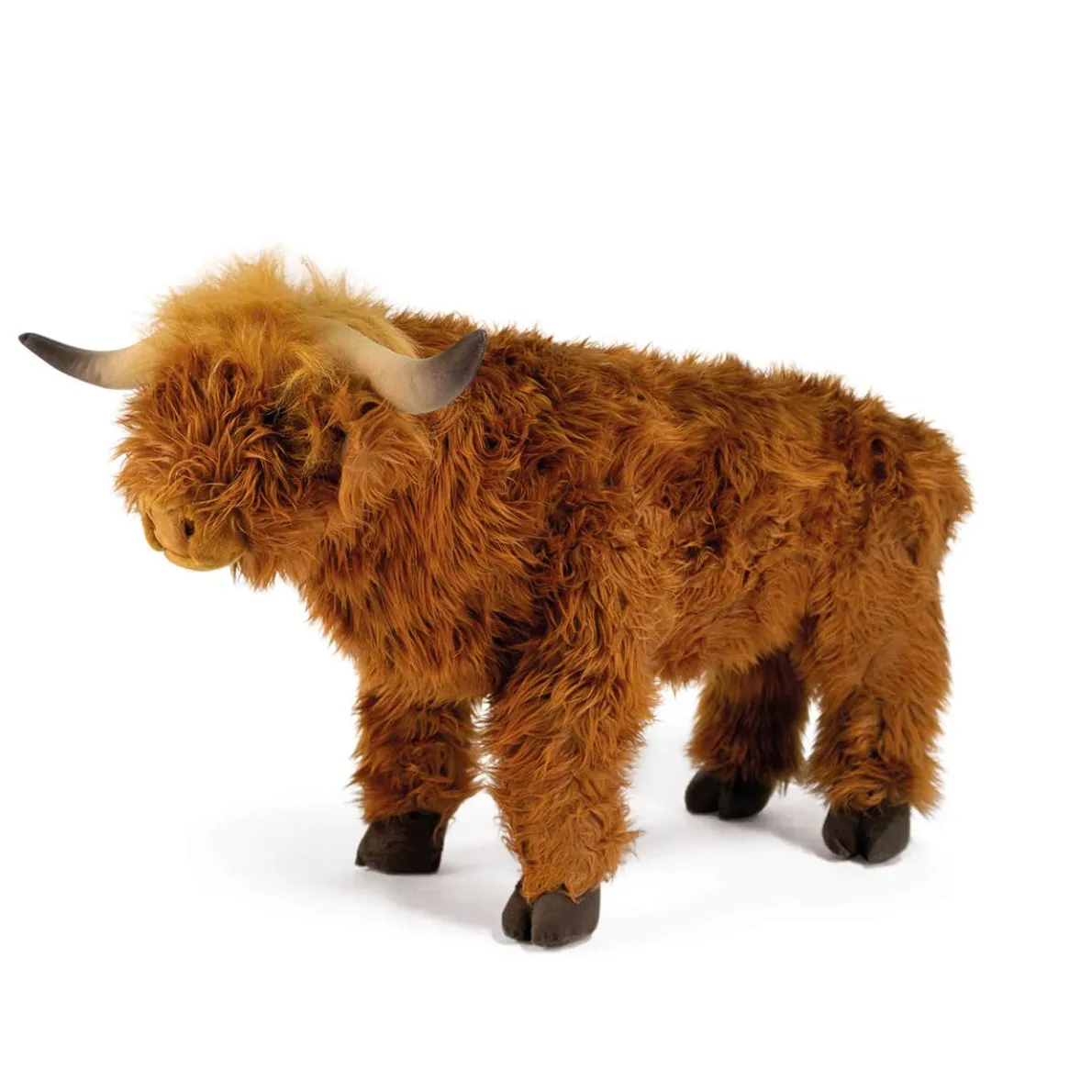 Highland Cow Realistic Plush