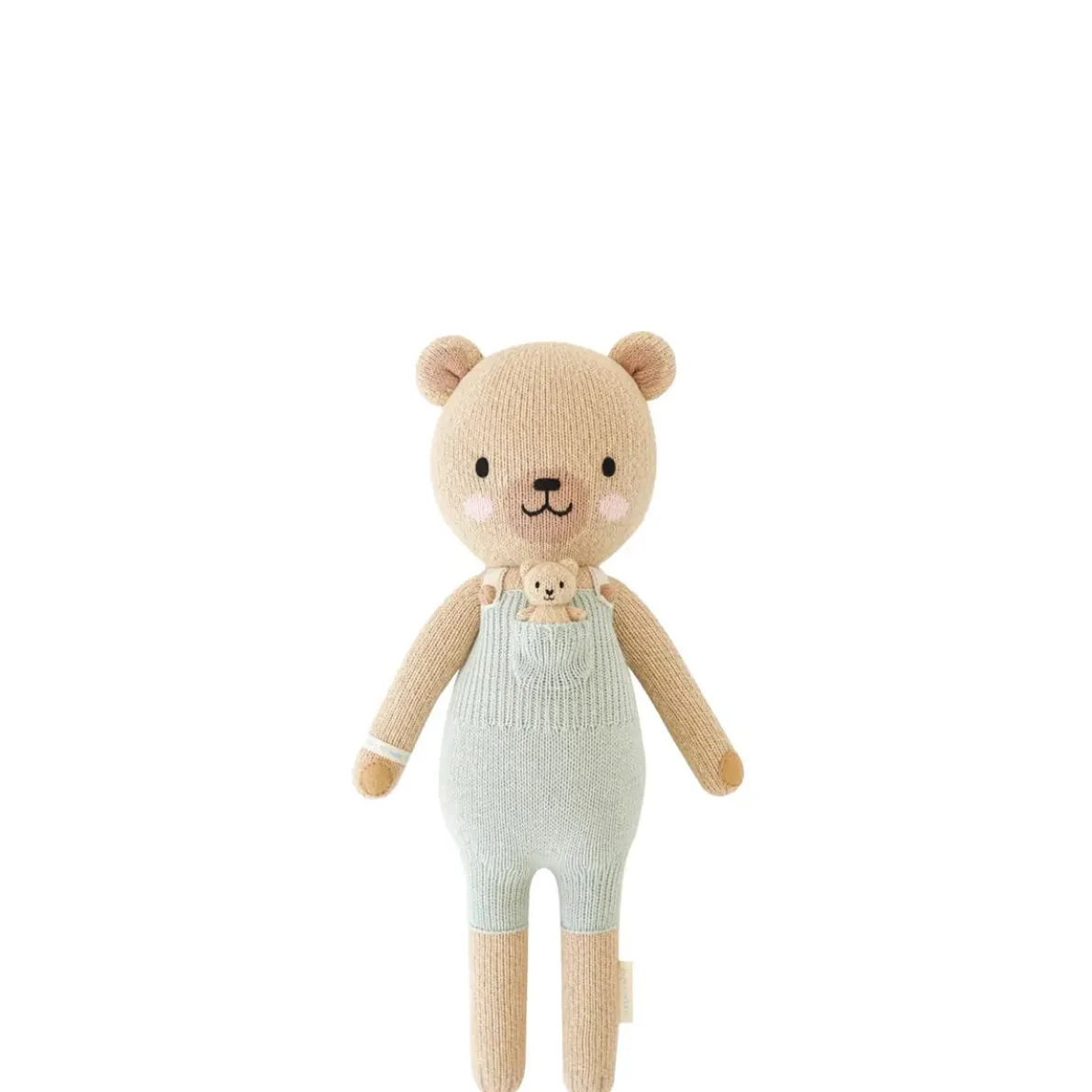 Honey Bear Mini Knit Doll