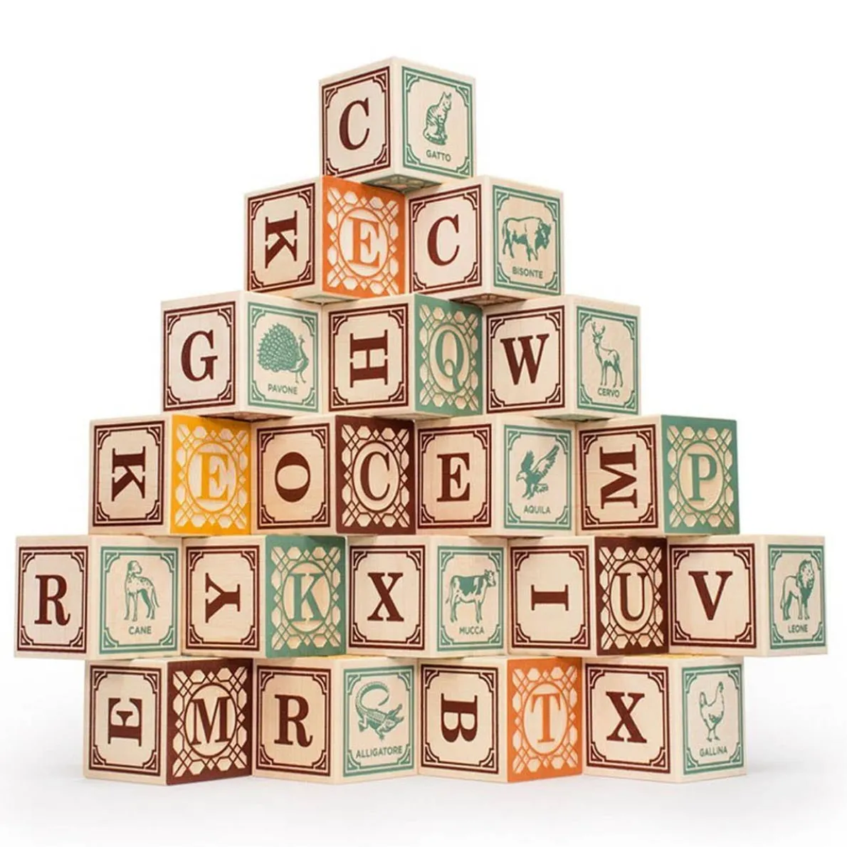 Italian ABC Blocks