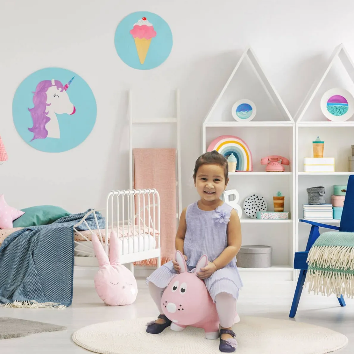 Jumping Farm Animals