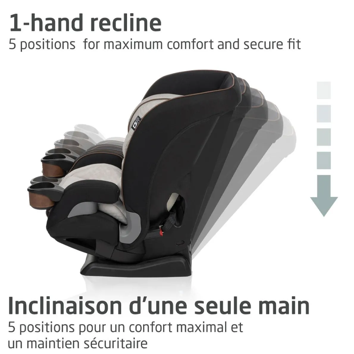 Kani All-in-One Car Seat - Onyx Sand