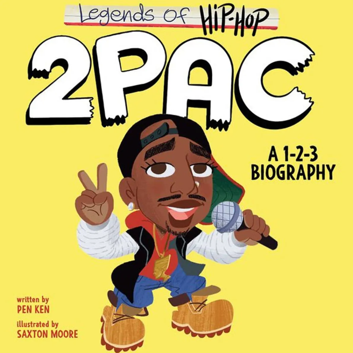 Legends of Hip-Hop: 2 Pac Board Book