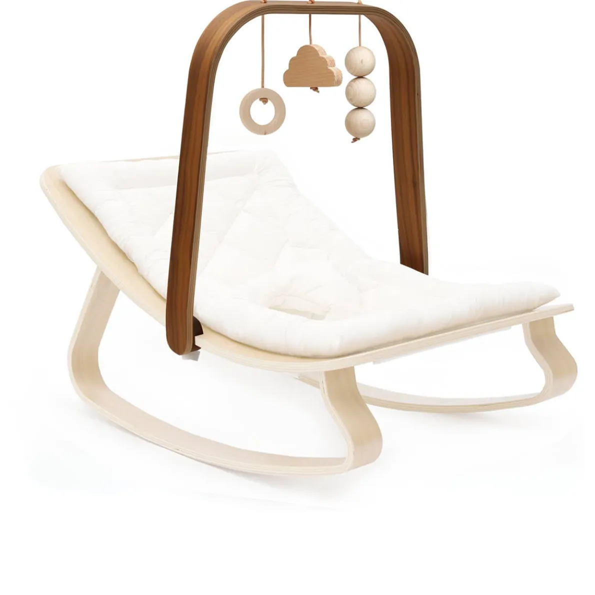 LEVO Walnut Activity Arch
