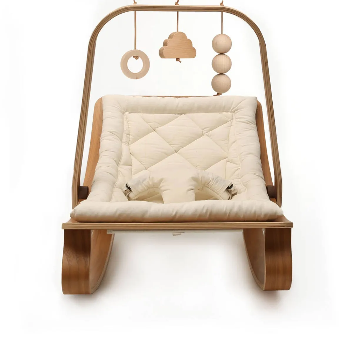 LEVO Walnut Activity Arch