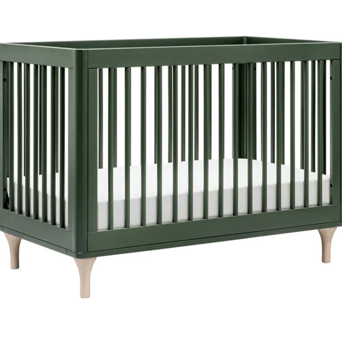 Lolly 3-in-1 Crib - Forest Green/Washed Natural