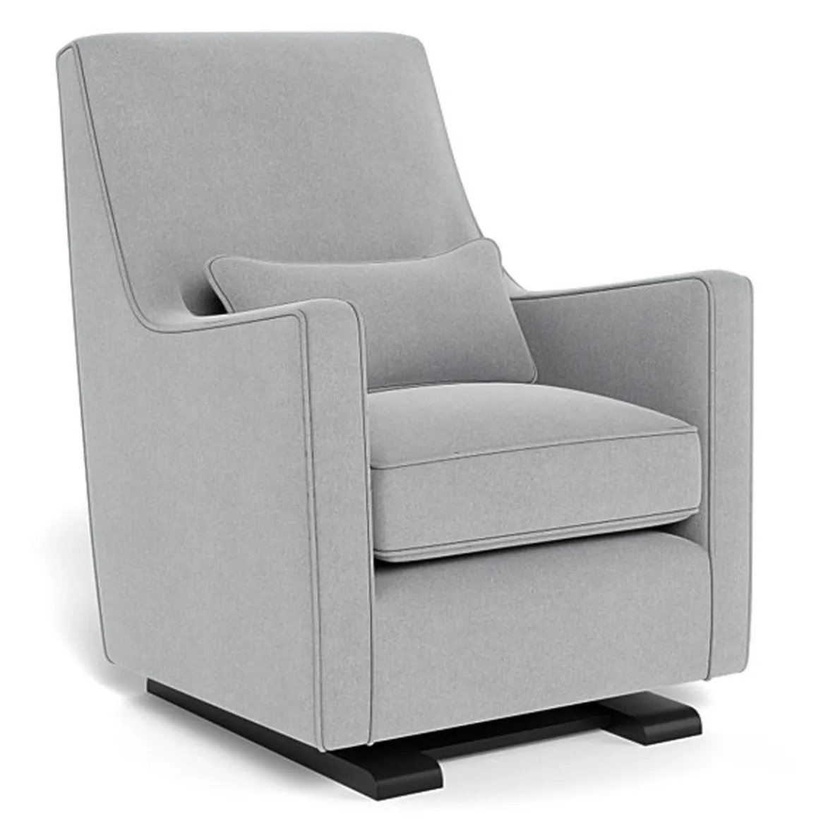 Luca Glider - Fabric with Espresso Base