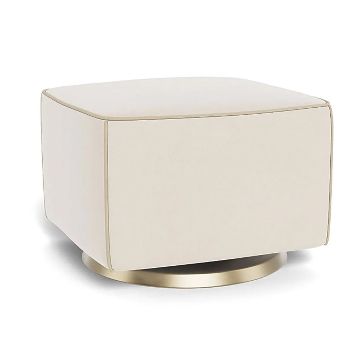 Luca Ottoman - European Fabric with Swivel Base