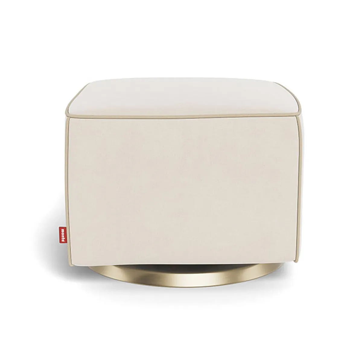 Luca Ottoman - European Fabric with Swivel Base