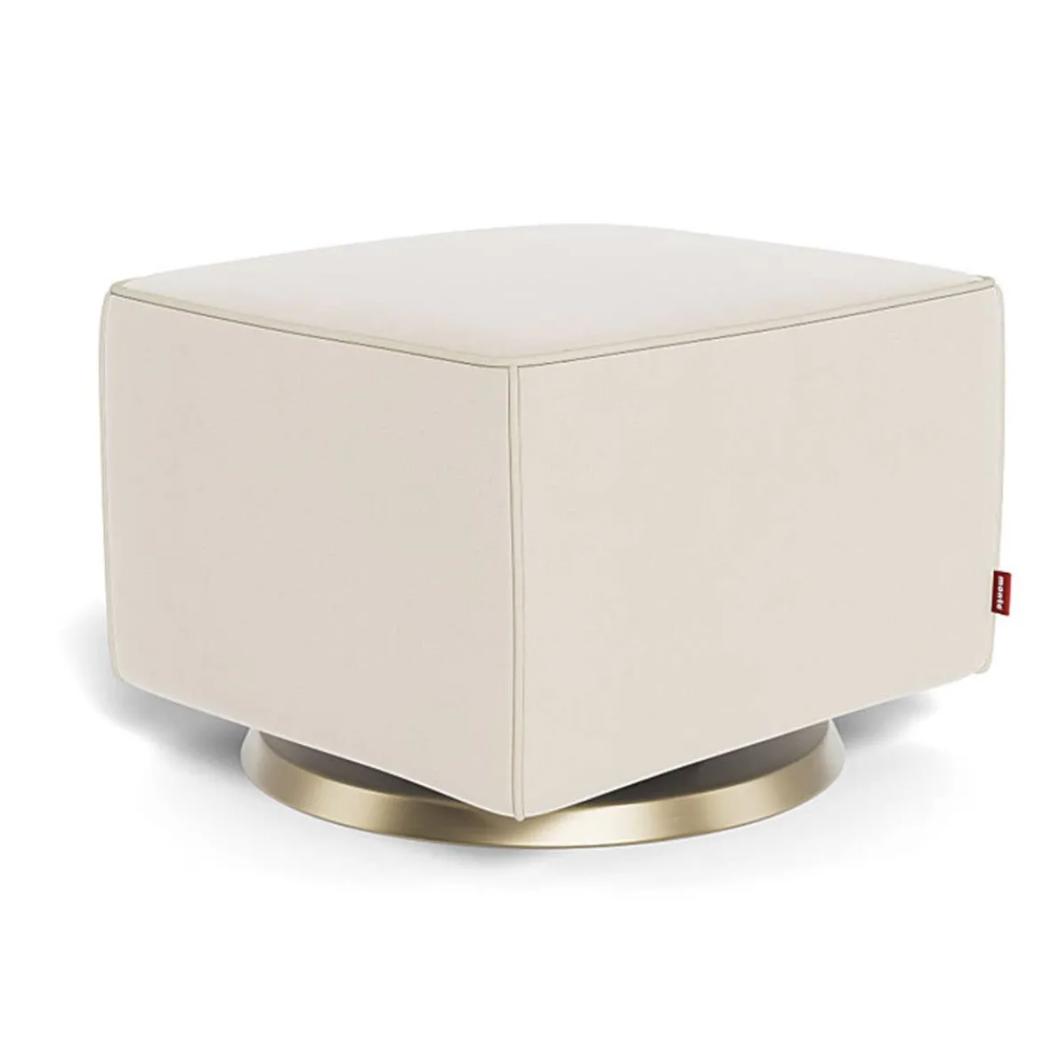 Luca Ottoman - European Fabric with Swivel Base