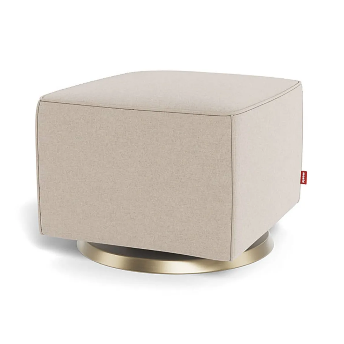 Luca Ottoman - Wool Fabric with Swivel Base