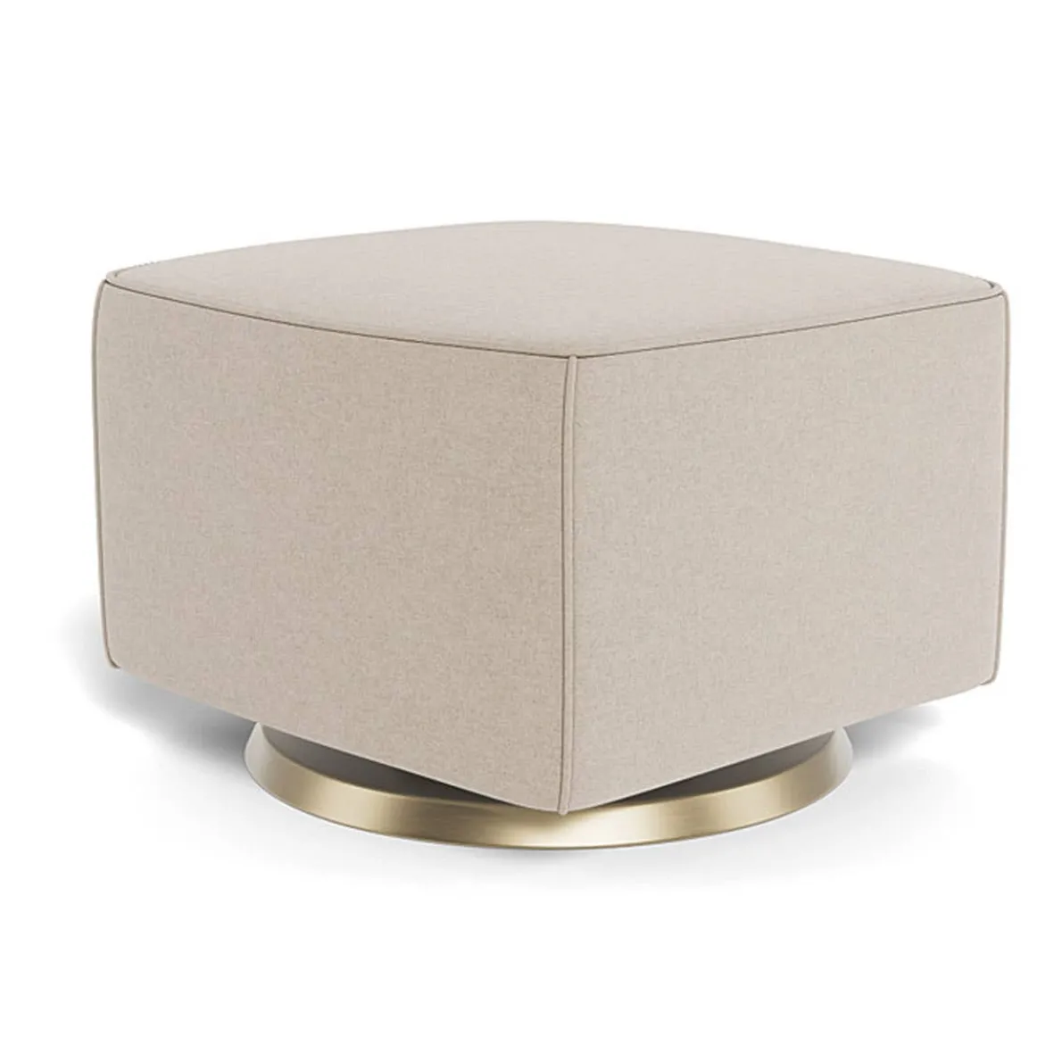 Luca Ottoman - Wool Fabric with Swivel Base