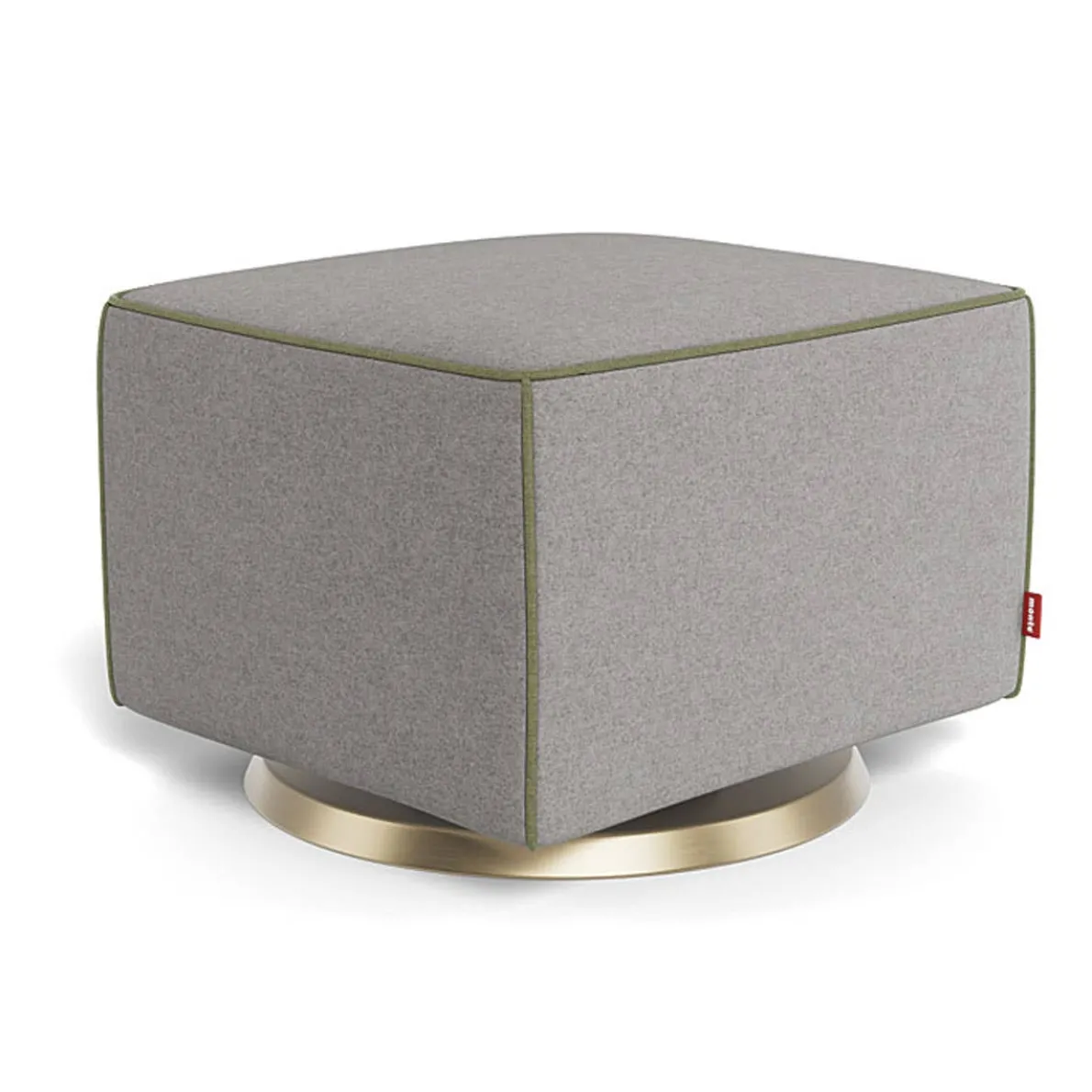 Luca Ottoman - Wool Fabric with Swivel Base