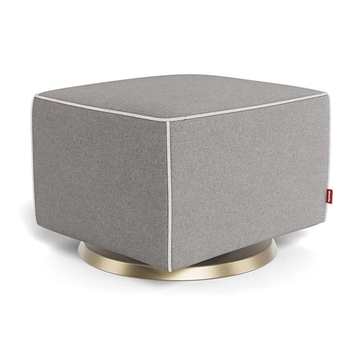 Luca Ottoman - Wool Fabric with Swivel Base