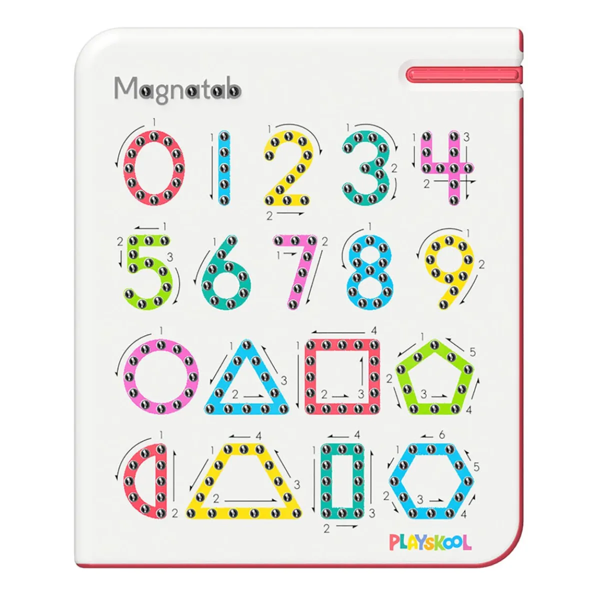 Magnatab Numbers and Shapes