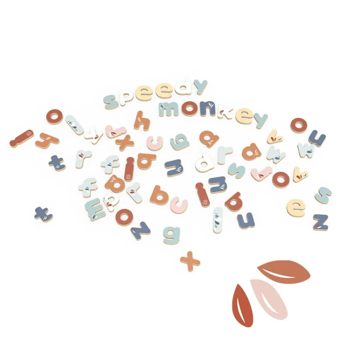 Magnetic Letters (60 Pieces)