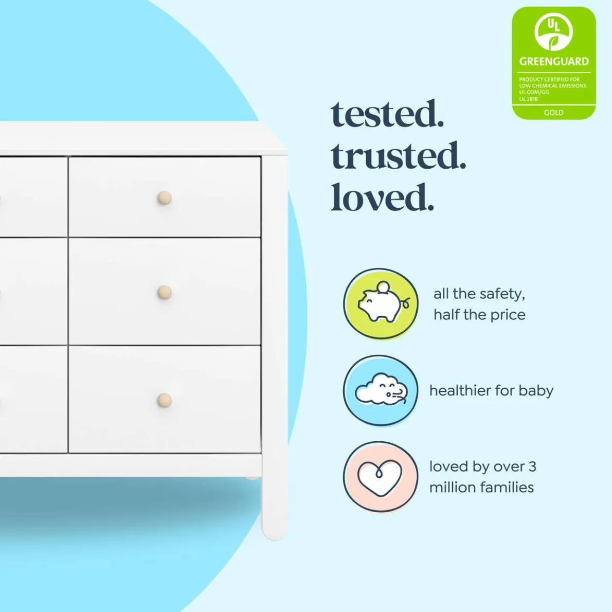 Marisol 6 Drawer Dresser