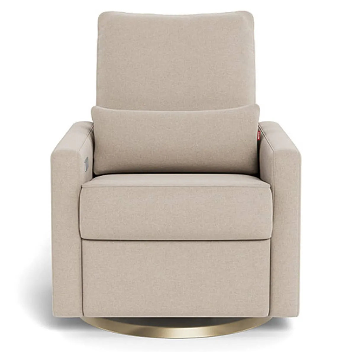 Matera Glider Motorized Swivel Recliner - Wool Fabric