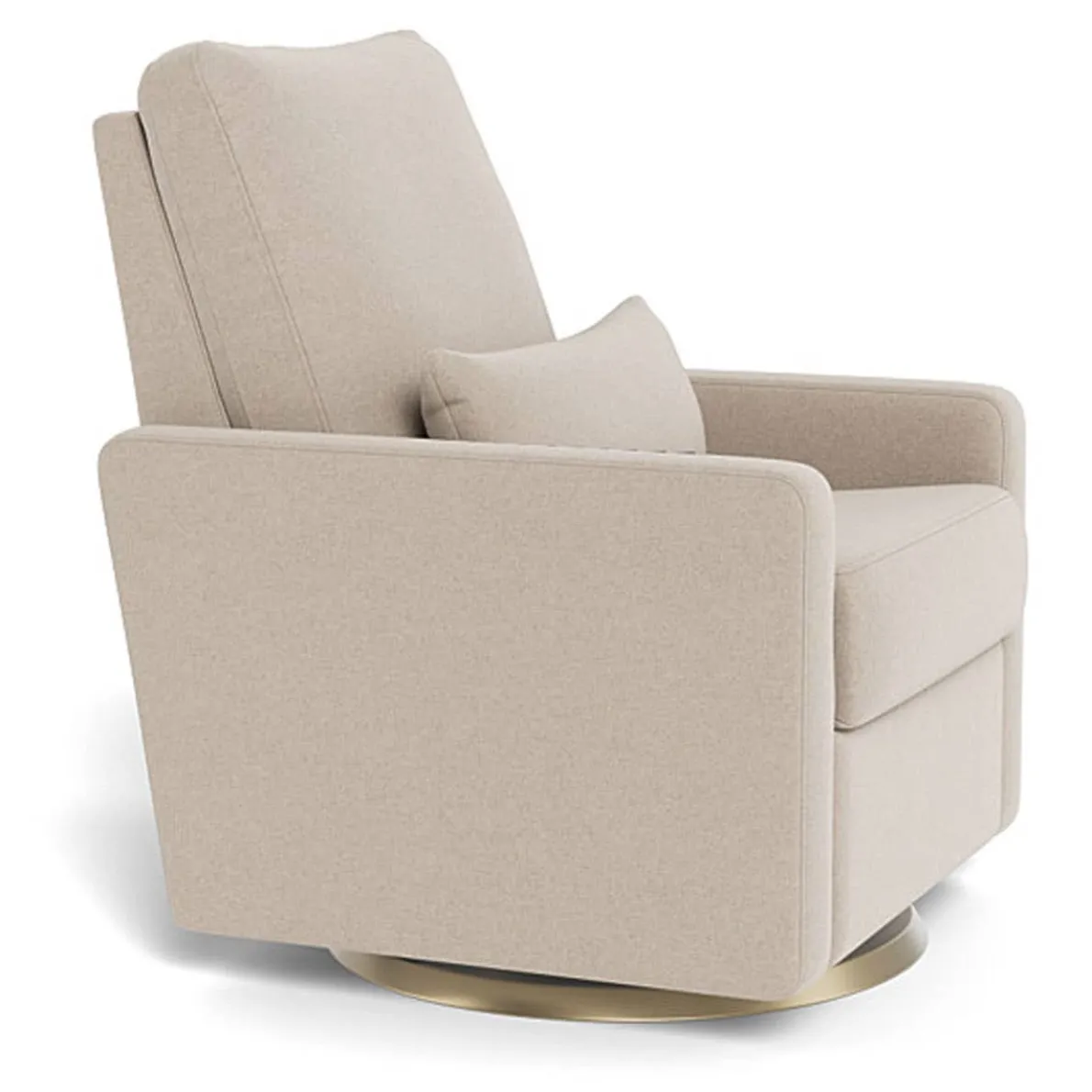 Matera Glider Motorized Swivel Recliner - Wool Fabric