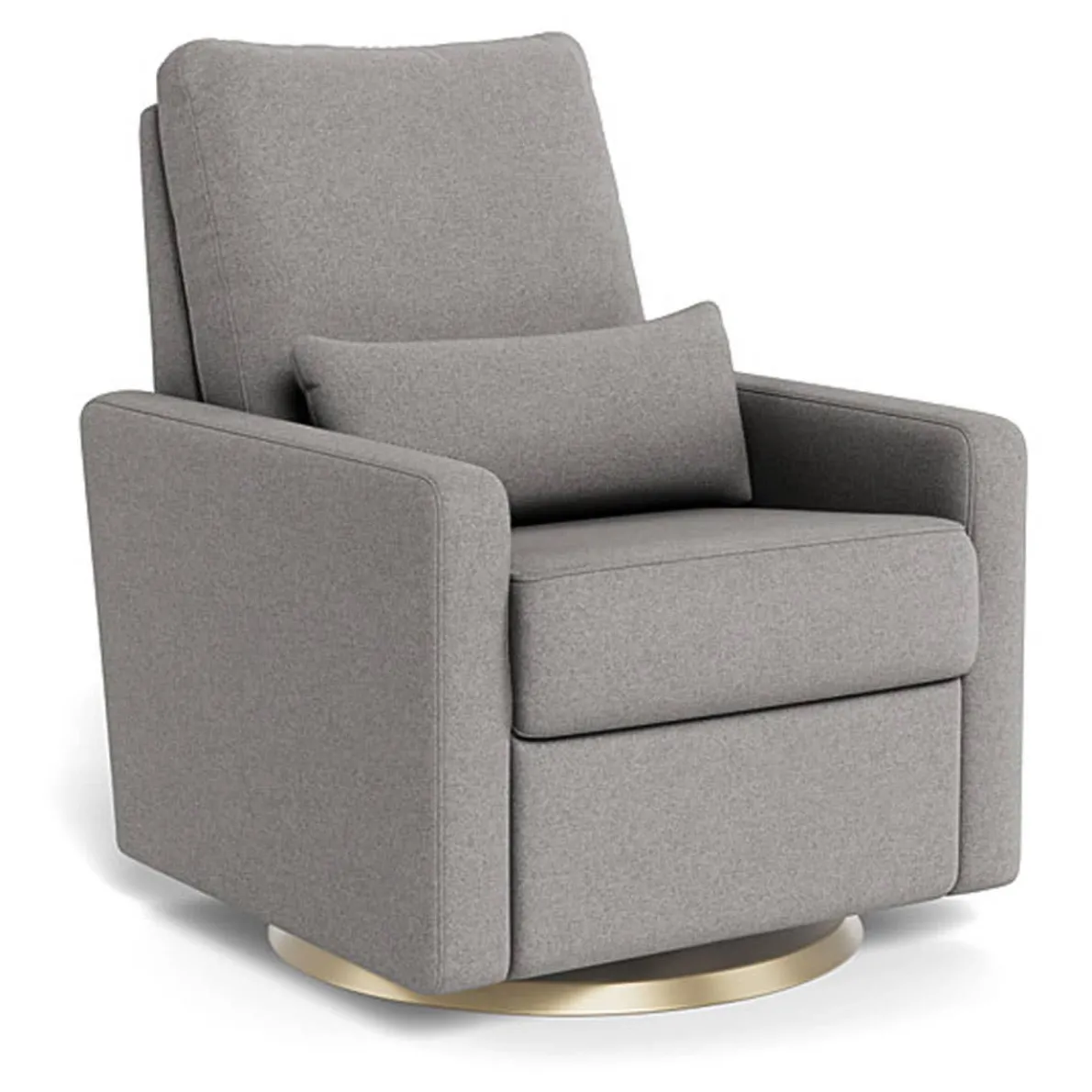 Matera Glider Motorized Swivel Recliner - Wool Fabric